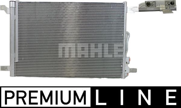 MAHLE AC 772 000P - Конденсатор, кондиціонер avtolavka.club