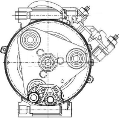 MAHLE ACP 1360 000P - Компресор, кондиціонер avtolavka.club