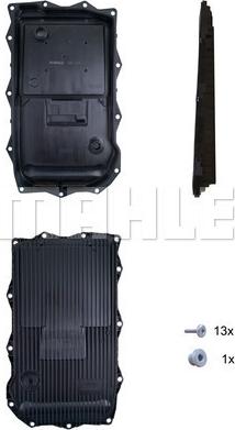 MAHLE HX 184 KIT - Масляний піддон, автоматична коробка передач avtolavka.club