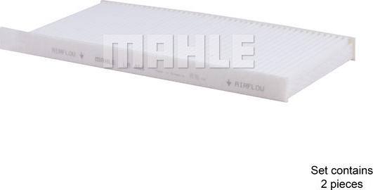 MAHLE LA 468/S - Фільтр, повітря у внутрішній простір avtolavka.club