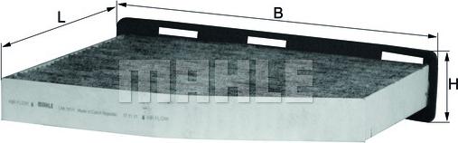 MAHLE LAK 181/1 - Фільтр, повітря у внутрішній простір avtolavka.club