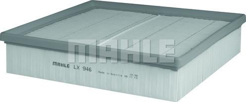 MAHLE LX 946 - Повітряний фільтр avtolavka.club