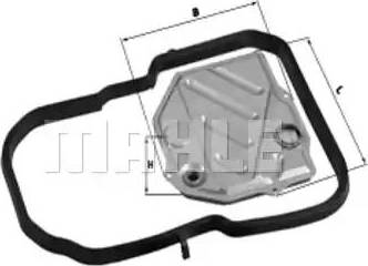 MAHLE HX 45 - Гідрофільтри, автоматична коробка передач avtolavka.club