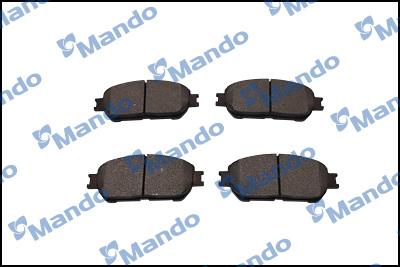 Mando MPT45 - Гальмівні колодки, дискові гальма avtolavka.club