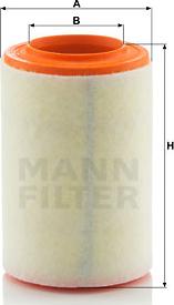 Mann-Filter C 15 007 - Повітряний фільтр avtolavka.club