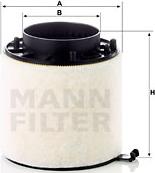 Mann-Filter C 16 114/1 x - Повітряний фільтр avtolavka.club