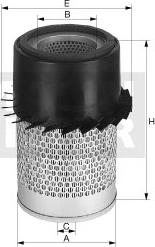 Mann-Filter C 24 516 - Повітряний фільтр avtolavka.club