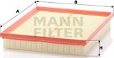 Mann-Filter C 30 130 - Повітряний фільтр avtolavka.club