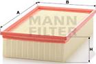 Mann-Filter C 31 195 - Повітряний фільтр avtolavka.club