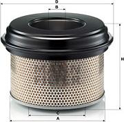 Mann-Filter C 33 922 - Повітряний фільтр avtolavka.club