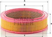 Mann-Filter C 2443/1 - Повітряний фільтр avtolavka.club