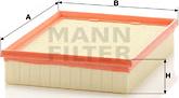 Mann-Filter C 25 109 - Повітряний фільтр avtolavka.club