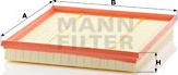 Mann-Filter C 28 125 - Повітряний фільтр avtolavka.club