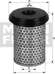 Mann-Filter C 23 690 - Повітряний фільтр avtolavka.club