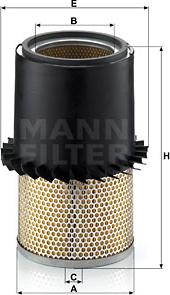 Mann-Filter C 22 337 - Повітряний фільтр avtolavka.club