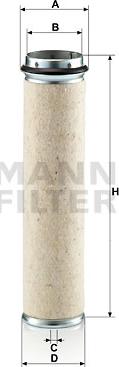 Mann-Filter CF 800 - Фільтр додаткового повітря avtolavka.club