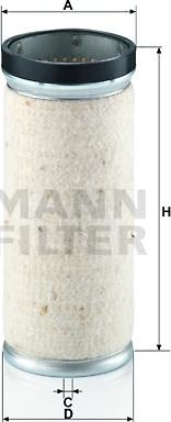Mann-Filter CF 820 - Фільтр додаткового повітря avtolavka.club