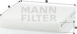 Mann-Filter CU 1835 - Фільтр, повітря у внутрішній простір avtolavka.club