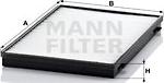 Mann-Filter CU 3943 - Фільтр, повітря у внутрішній простір avtolavka.club