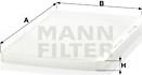 Mann-Filter CU 3455 - Фільтр, повітря у внутрішній простір avtolavka.club