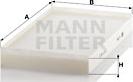 Mann-Filter CU 3540 - Фільтр, повітря у внутрішній простір avtolavka.club