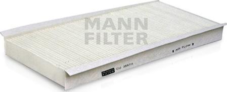 Mann-Filter CU 3567/1 - Фільтр, повітря у внутрішній простір avtolavka.club