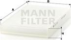 Mann-Filter CU 3192 - Фільтр, повітря у внутрішній простір avtolavka.club