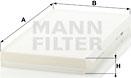 Mann-Filter CU 3139 - Фільтр, повітря у внутрішній простір avtolavka.club