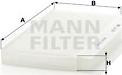 Mann-Filter CU 3337 - Фільтр, повітря у внутрішній простір avtolavka.club