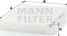 Mann-Filter CU 2945 - Фільтр, повітря у внутрішній простір avtolavka.club