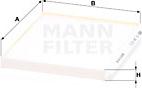 Mann-Filter CU 24 013 - Фільтр, повітря у внутрішній простір avtolavka.club