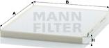 Mann-Filter CU 2434 - Фільтр, повітря у внутрішній простір avtolavka.club