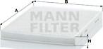Mann-Filter CU 2436 - Фільтр, повітря у внутрішній простір avtolavka.club