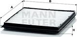 Mann-Filter CU 2516 - Фільтр, повітря у внутрішній простір avtolavka.club