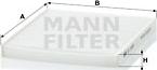 Mann-Filter CU 2026 - Фільтр, повітря у внутрішній простір avtolavka.club