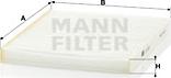 Mann-Filter CU 2129 - Фільтр, повітря у внутрішній простір avtolavka.club
