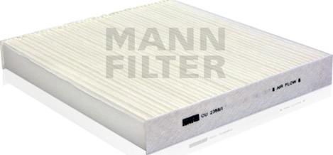 Mann-Filter CU 2358/1 - Фільтр, повітря у внутрішній простір avtolavka.club