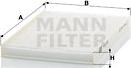Mann-Filter CU 2218 - Фільтр, повітря у внутрішній простір avtolavka.club