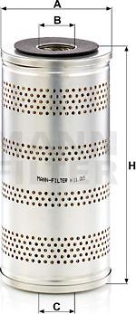 Mann-Filter H 11 005 x - Фільтр, Гідравлічна система приводу робочого устаткування avtolavka.club