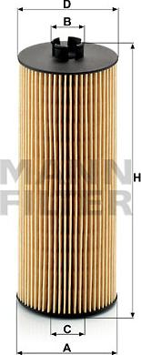 Mann-Filter HU 945/3 x - Масляний фільтр avtolavka.club
