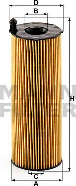 Mann-Filter HU 831 x - Масляний фільтр avtolavka.club