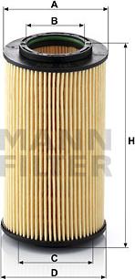 Mann-Filter HU 824 x - Масляний фільтр avtolavka.club