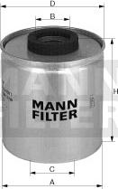 Mann-Filter P 935/1 - Паливний фільтр avtolavka.club