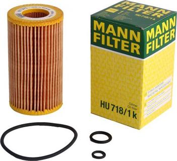 Mann-Filter P 718/1x - Паливний фільтр avtolavka.club