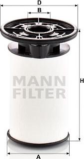 Mann-Filter PU 7014 Z - Паливний фільтр avtolavka.club