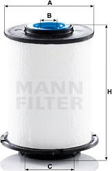 Mann-Filter PU 7012 z - Паливний фільтр avtolavka.club