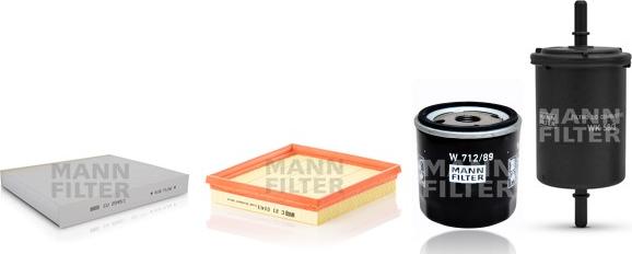 Mann-Filter SP 1 1070-4 - Комплект фільтра avtolavka.club