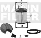 Mann-Filter U 620/2 x KIT - Карбамідний фільтр avtolavka.club