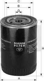 Mann-Filter W 954 - Масляний фільтр avtolavka.club