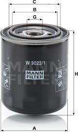Mann-Filter W 9023/1 - Гідрофільтри, автоматична коробка передач avtolavka.club